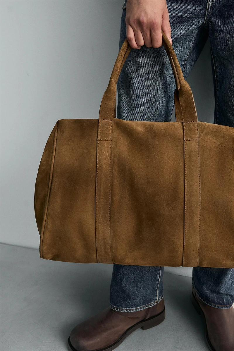 LIMITED EDITION LEATHER TRAVEL BAG