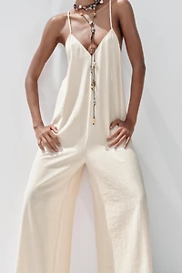 COMBINAISON LONGUE FLUIDE TEXTURÉE