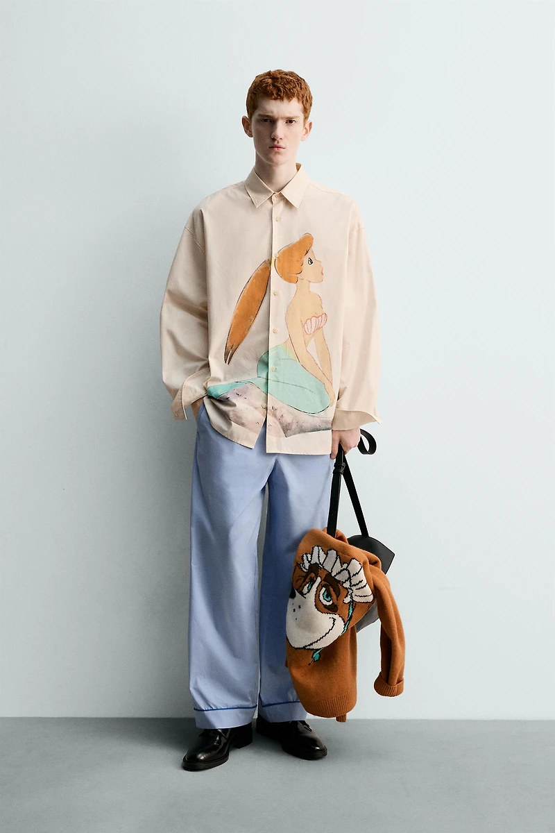 CHEMISE SIRÈNE PETER PAN HARRY LAMBERT FOR ZARA X DISNEY