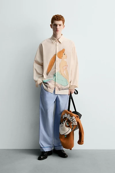 CHEMISE SIRÈNE PETER PAN HARRY LAMBERT FOR ZARA X DISNEY