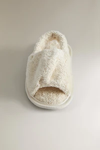 KIDS TERRY SLIDE SLIPPERS