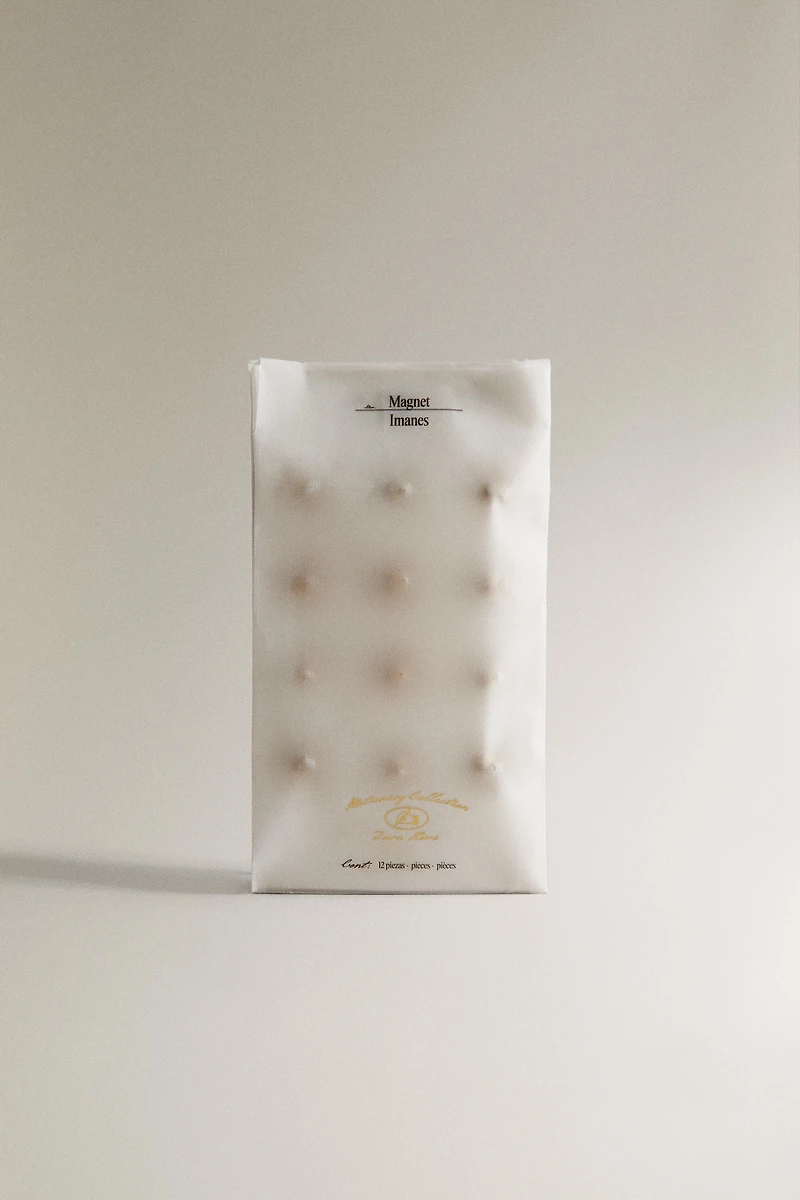 BRASS MAGNETS (SET OF 12)