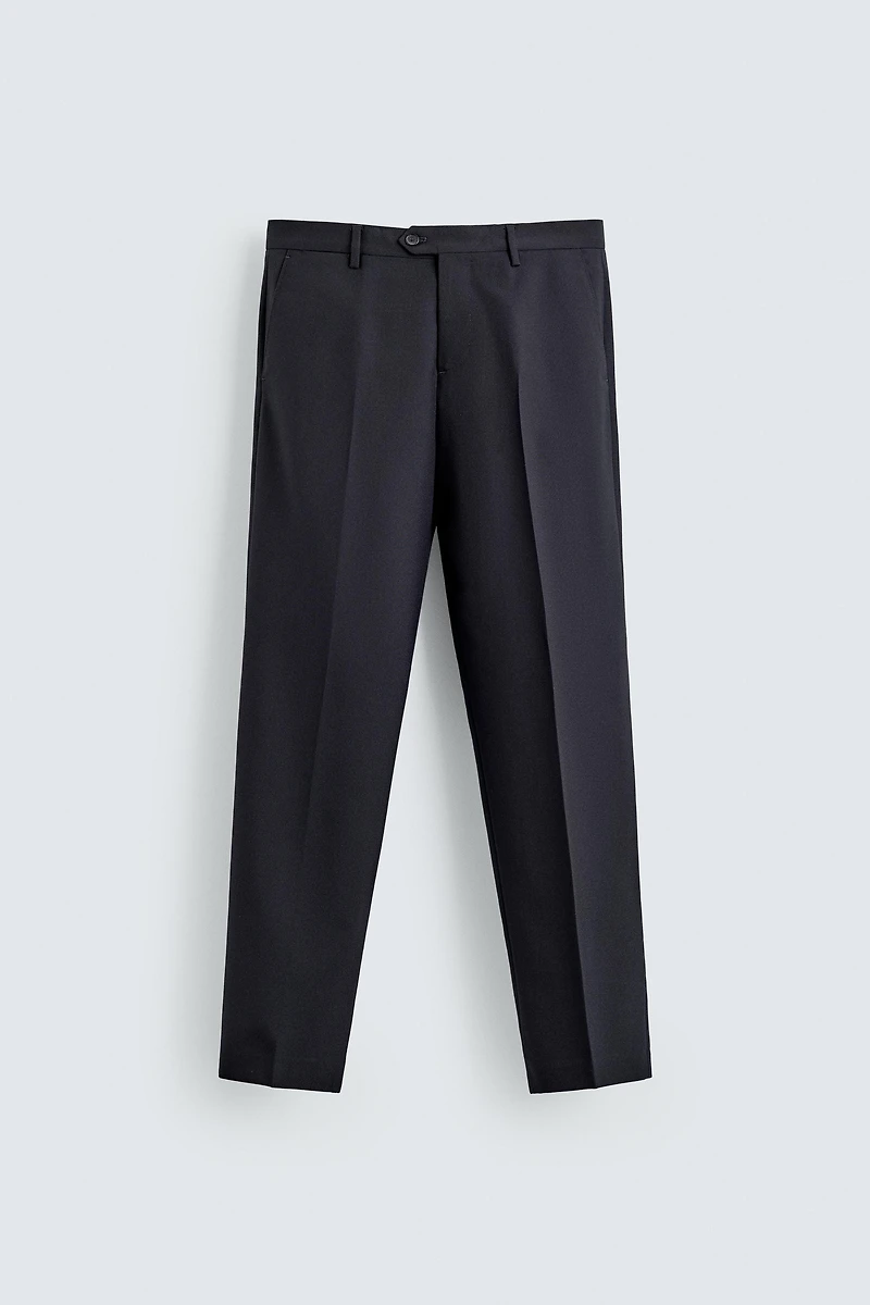 PANTALON DE COSTUME 100% LAINE