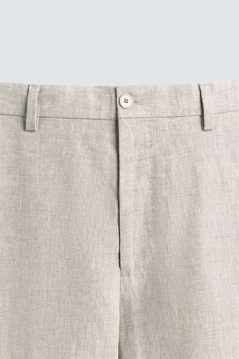 SUIT PANTS 100% LINEN