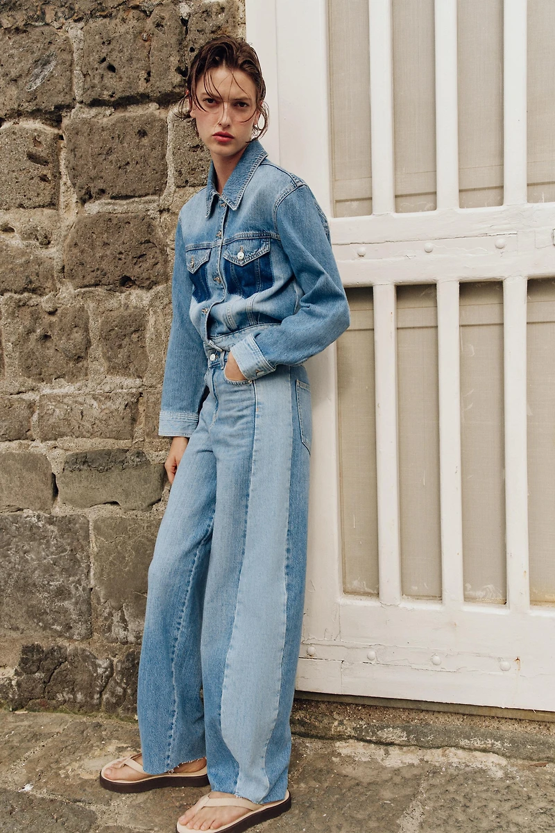 Z1975 MID-RISE COMBINED BARREL JEANS