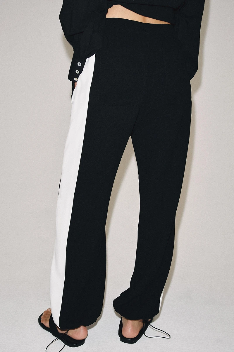 ZW COLLECTION SIDE STRIPE PANTS
