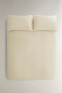 TEXTURED COTTON DUVET COVER