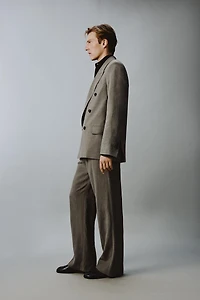 PANTALON DE COSTUME FLARE FIT VISCOSE - LIN