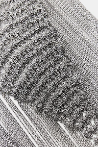 FRINGED MESH NECKLACE