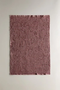 WAFFLE-KNIT COTTON KITCHEN TOWEL X COLLAGERIE