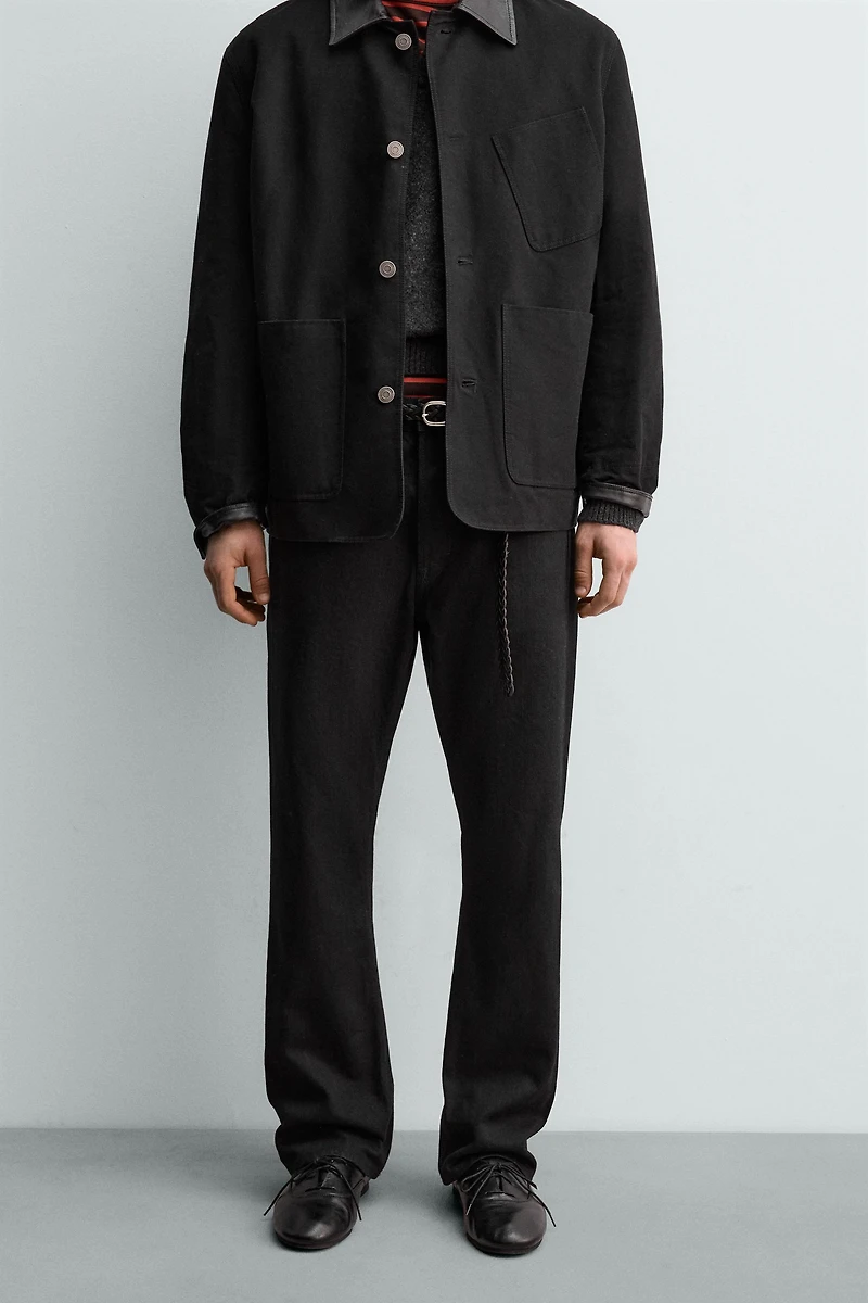 AARON LEVINE X ZARA STRAIGHT FIT BOOTCUT JEANS