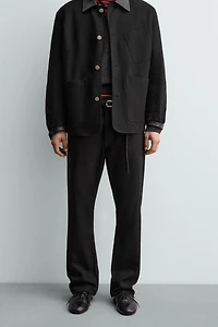 AARON LEVINE X ZARA STRAIGHT FIT BOOTCUT JEANS