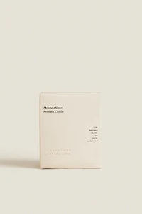G) ABSOLUTE LINEN SCENTED CANDLE