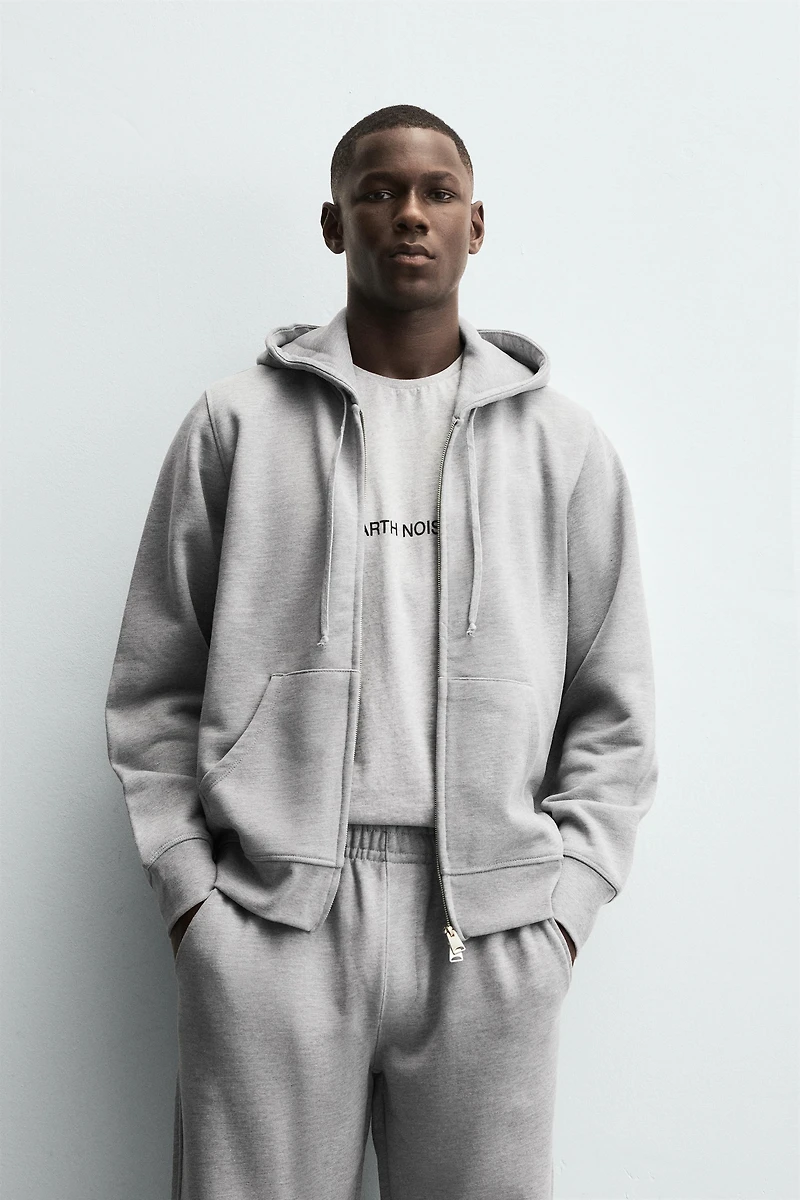 SWEAT ZIPPÉ CAPUCHE HEAVY WEIGHT