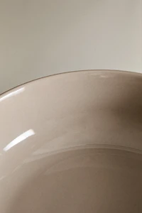 STONEWARE SOUP PLATE