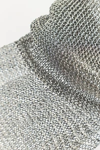 METALLIC THREAD MESH ARM WARMERS - LIMITED EDITION