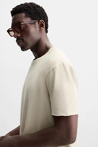 T-SHIRT FINITION IRRÉGULIÈRE