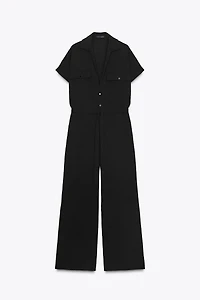 FLOWY POCKET JUMPSUIT