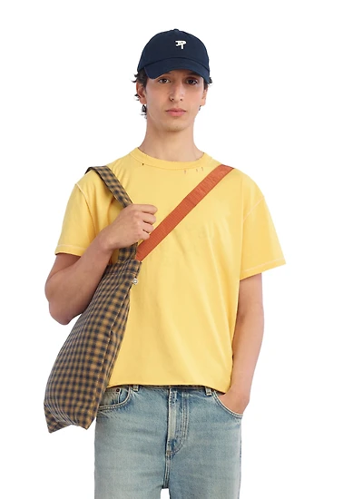 CASQUETTE DÉLAVÉE À LOGO
