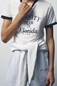 FLAMÉ TEXT T-SHIRT