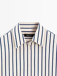 100% cotton striped shirt