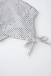 PEARL KNIT BONNET