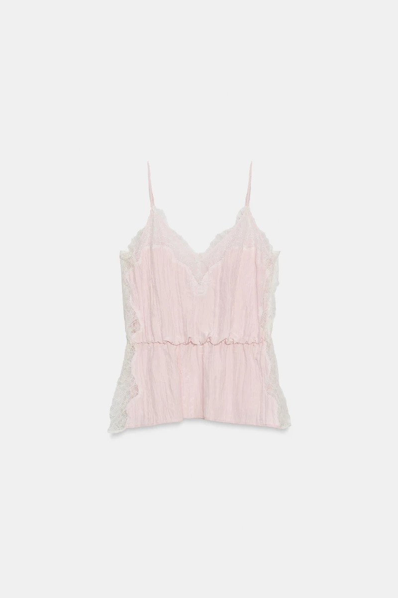 LACE CAMISOLE TOP