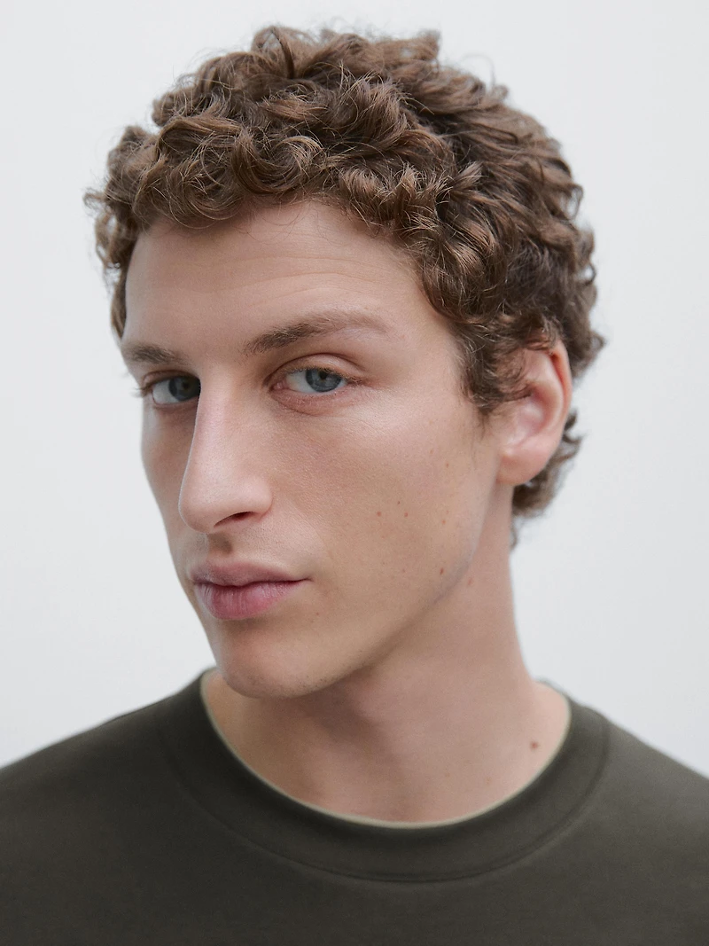 Short sleeve cotton T-shirt