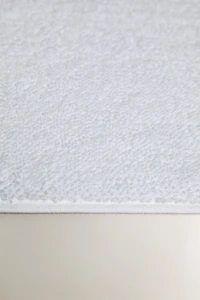 TAPIS DE BAIN COTON POINT DE RIZ