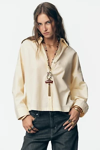 CHEMISE EN POPELINE