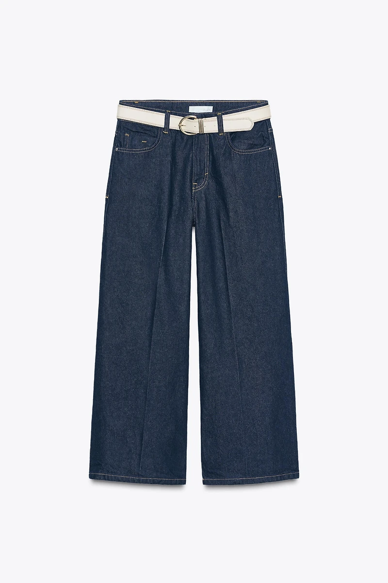 JEAN Z1975 PLI REPASSÉ À CEINTURE