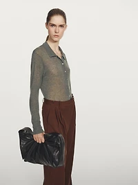 Wool knit cardigan - Studio