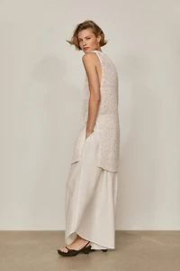 Top long en maille ajourée - LIMITED EDITION