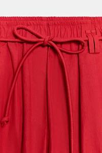 ZW COLLECTION POPLIN PANTS