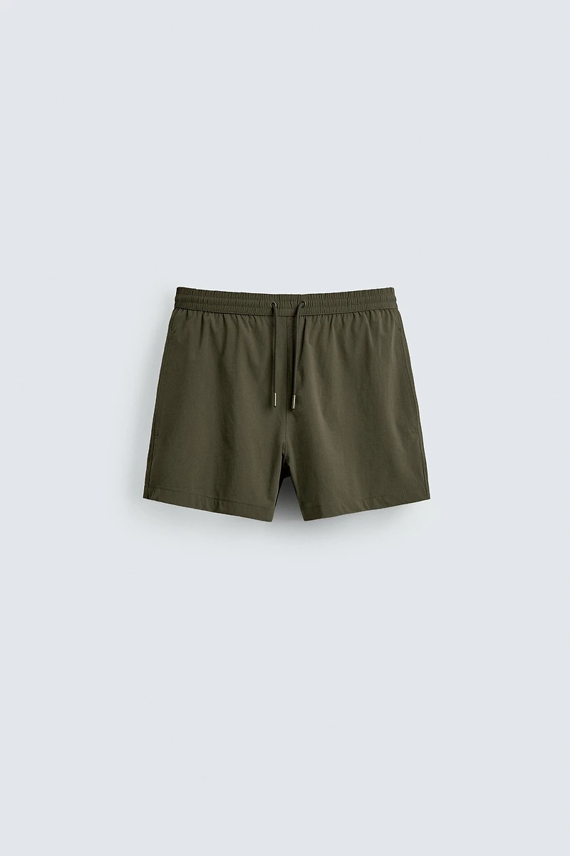 MAILLOT DE BAIN COURT À STRUCTURE