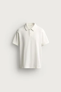WAFFLE TEXTURE POLO