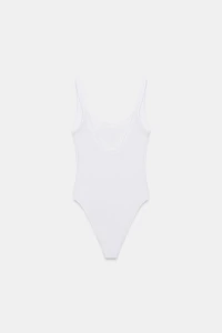 COTTON STRAPPY BODYSUIT