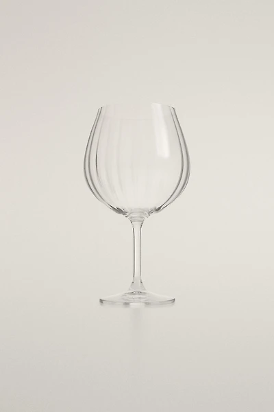 VERRE CRISTALLIN RELIEF