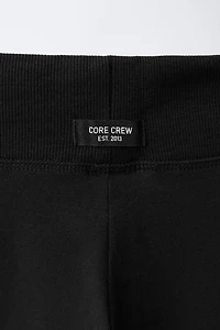 PLAIN FLARE LEGGINGS