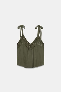 BEADED SEQUIN TOP