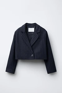 VESTE COURTE À RAYURES TENNIS