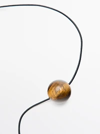 Natural stone pendant