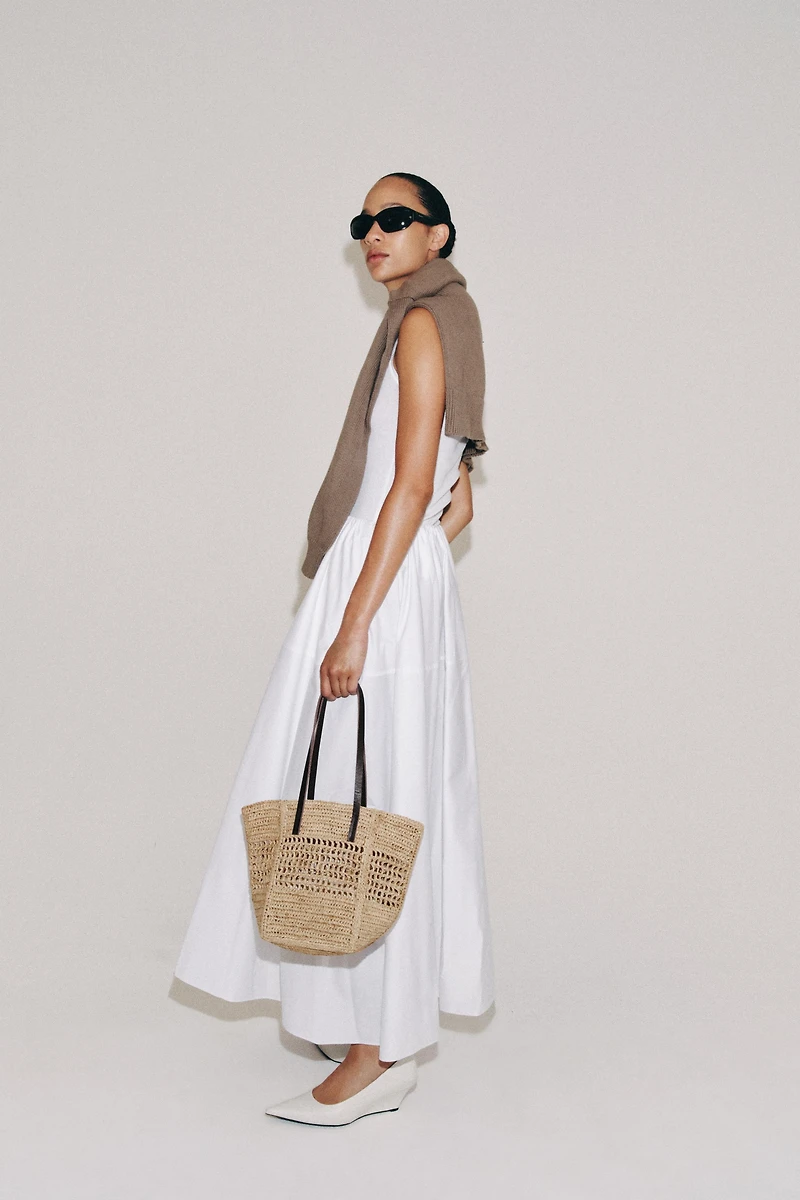 MINI SAC SHOPPER EN RAFIA