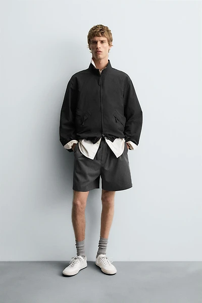 CONTRAST WAIST SHORTS