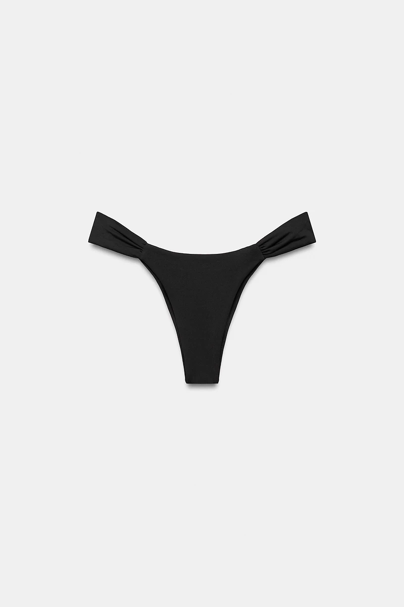 RUFFLED BACK BIKINI BOTTOMS