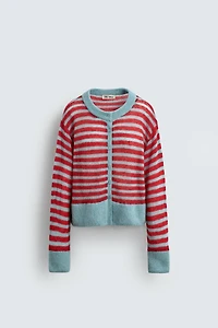 STRIPED CARDIGAN HARRY LAMBERT FOR ZARA X DISNEY