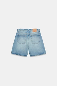 SHORT Z1975 DENIM À TAILLE CROISÉE
