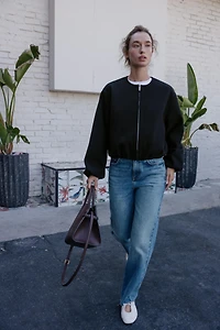 SOFT BOMBER JACKET