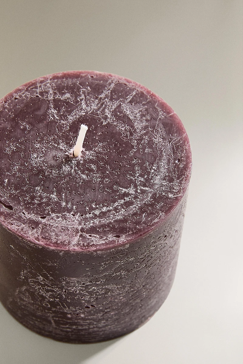 SMALL GINGERBREAD CYLINDRICAL SCENTED CANDLE