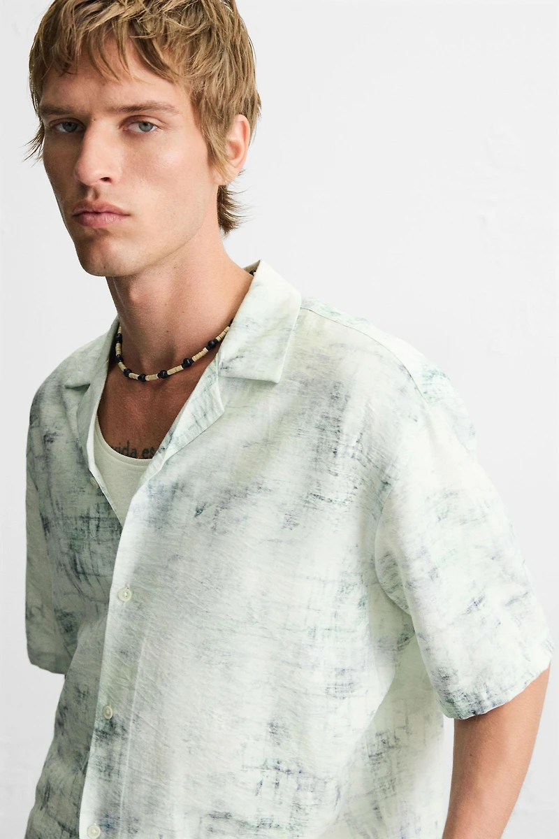 ABSTRACT PRINT SHIRT